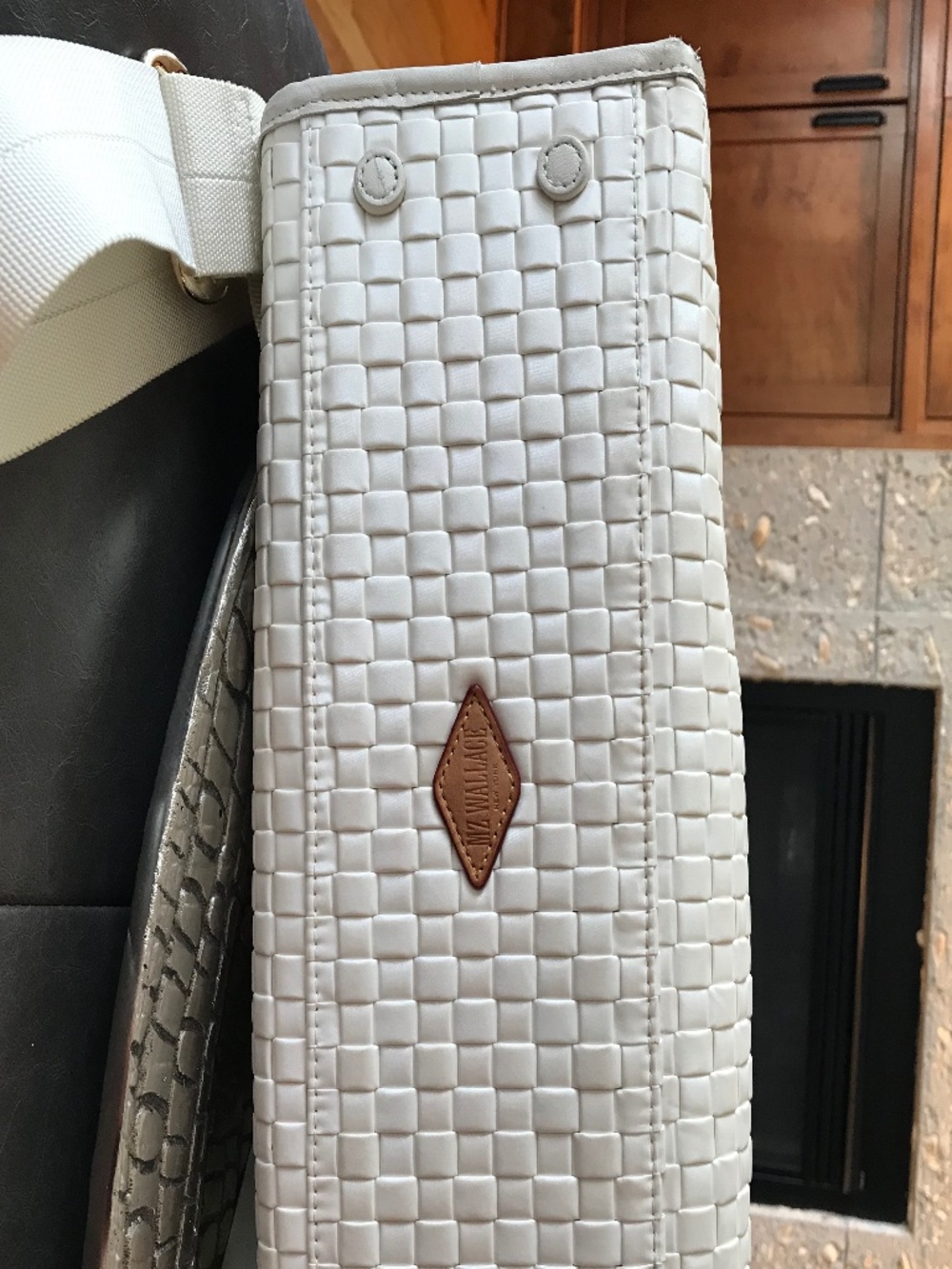 MZ WALLACE CREAM MEDIUM BOX TOTE - Picture 7 of 16